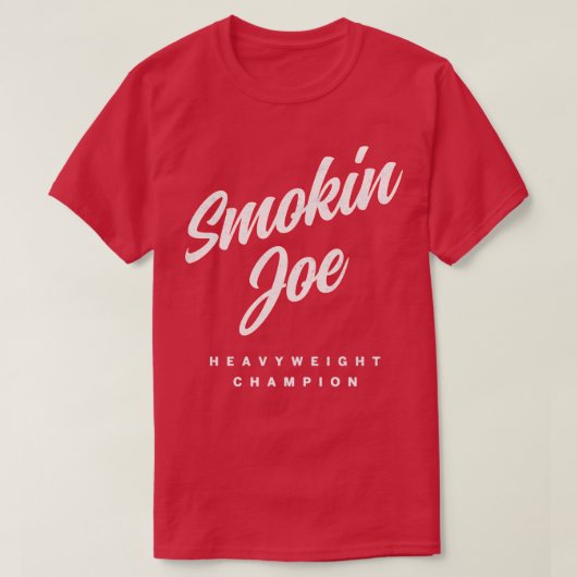 スモーキンジョフレイザーヴィンテージ Tシャツ (デザイン正面)