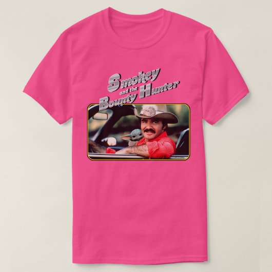 スモーキーとペドロパスカル Tシャツ (デザイン正面)