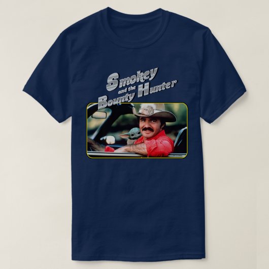 スモーキーとペドロパスカル Tシャツ (デザイン正面)