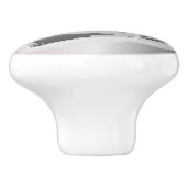 スモーキーの石英灰色 セラミックノブ (側面)