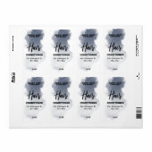 スモーキーインクグレイ気にヘア製品ラベル ラベル (フルシート)