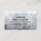 スモーキーウォーター作家 名刺 (正面)