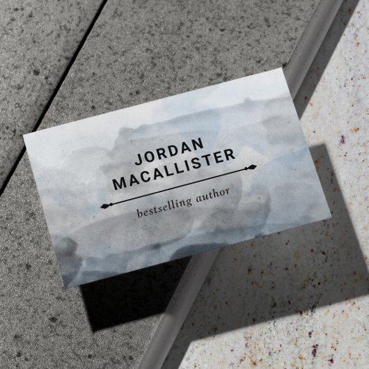 スモーキーウォーター作家 名刺