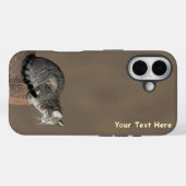 スモーキーグレイのタビー猫 Case-Mate iPhoneケース (裏面 (横))