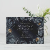 スモーキーグレーブルーバラスカルバースデーパーティー 招待状 (スタンド正面)