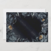 スモーキーグレーブルーバラスカルバースデーパーティー 招待状 (裏面)