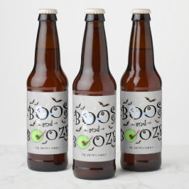 スモーキーグレーボス&ブーゼハローウィンパーティ ビールラベル