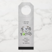 スモーキーグレーボス&ブーゼハローウィンパーティ ボトルネックタグ (正面)