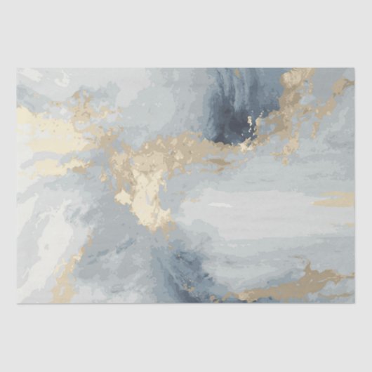 スモーキーグレー水カラスプラッシュ2 薄葉紙 (正面)