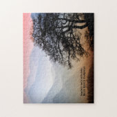 スモーキーズブルーリッジパークウェイサンセットフォト ジグソーパズル (縦)