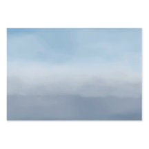 スモーキーブルーグラデーションの水色