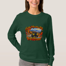 スモーキーマウンテンの紅葉トレイルセラピー Tシャツ