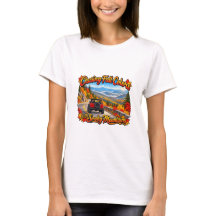 スモーキーマウンテンの紅葉狩りTシャツ