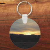 スモーキーマウンテンサンセットキーチェーン キーホルダー (正面)