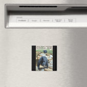 スモーキーマウンテンブラックベア魚釣り冷蔵庫用マグネット マグネット (インサイチュ (食洗機))