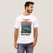 スモーキーマウンテン 山で自分を見つけた Tシャツ (正面フル)