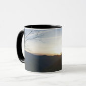 スモーキー山脈の日の出 マグカップ (正面左)
