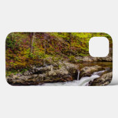 スモーキー山脈の素晴らし森の流れ Case-Mate iPhoneケース (裏面 (横))