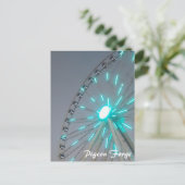 スモーキー素晴らしマウンテンフェリスホイールピジョンフォージTN ポストカード (スタンド正面)