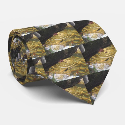 スモーキー食べ物を与えマウンテンクリークの水中マス ネクタイ (ロール)