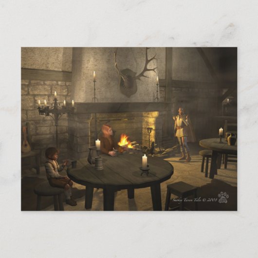 スモーキー・タバーン・テールズ ポストカード (正面)