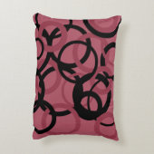 スモーキー・トパーズとブラック・サークル アクセントクッション (裏面(縦))