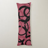 スモーキー・トパーズとブラック・サークル ボディピロー (裏面 (縦))