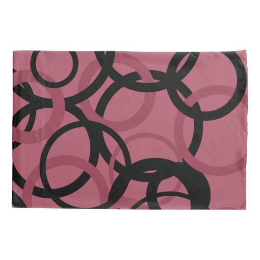 スモーキー・トパーズとブラック・サークル 枕カバー (裏面)