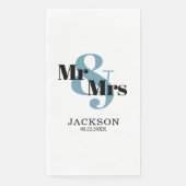 スモーキー ブルー ブラックのMr. & Mrs. ウェディング (正面)