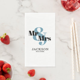 スモーキー ブルー ブラックのMr. & Mrs. ウェディング
