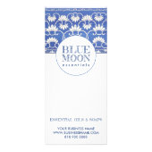 スモーキー ブルー モノグラム クラフトマン ラックカード (裏面)