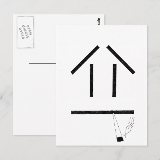 スモーキー ポストカード (正面/裏面)