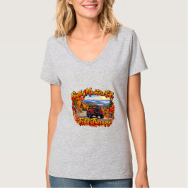スモーキー・マウンテンの紅葉トレイルセラピー Tシャツ