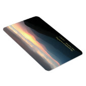 スモークに沈む夕日:ムンズが電話している/ミュア マグネット (右側)