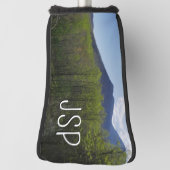 スモークの山々の春風景 ゴルフヘッドカバー (回転90)