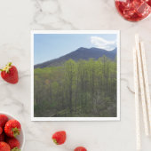 スモークの山々の春風景 スタンダードランチョンナプキン (インサイチュ)