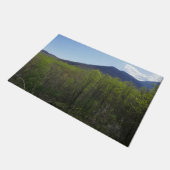 スモークの山々の春風景 ドアマット (アングル)