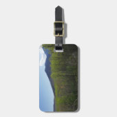 スモークの山々の春風景 ラゲッジタグ (正面縦)