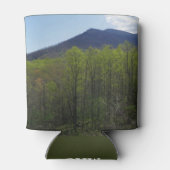 スモークの山々の春風景 缶クーラー (裏面)