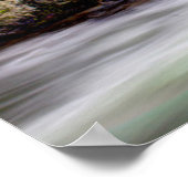 スモークの山々素晴らしの林流 ポスター (角)