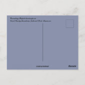 スモークの山の中のカスケーキ素晴らしングラピッドの風景 ポストカード (裏面)