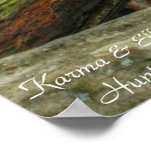 スモークの渓流 ポスター (角)