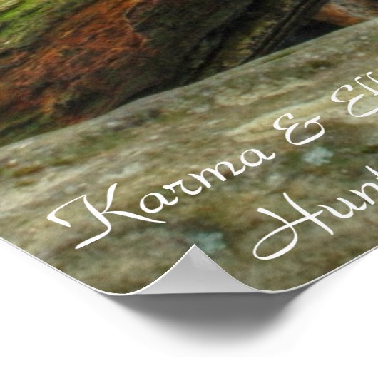 スモークの渓流 ポスター (角)