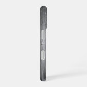 スモークウッドパターン iPhone 16ケース (右側面)