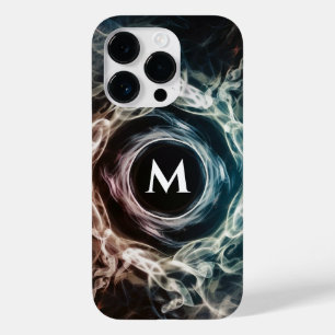 スモークカスタムデザイン付きモノグラムiPhoneケース Case-Mate iPhone 14 Proケース