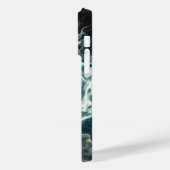 スモークカスタムデザイン付きモノグラムiPhoneケース Case-Mate iPhoneケース (裏面 / 左)