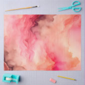 スモークカラフルアートティッシュペーパー 薄葉紙 (クラフト)