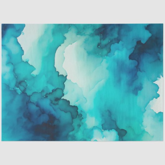 スモークカラフルアートティッシュペーパー 薄葉紙 (正面)