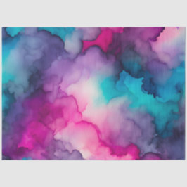 スモークカラフルアートティッシュペーパー 薄葉紙