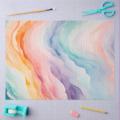 スモークカラフルアートティッシュペーパー 薄葉紙 (クラフト)